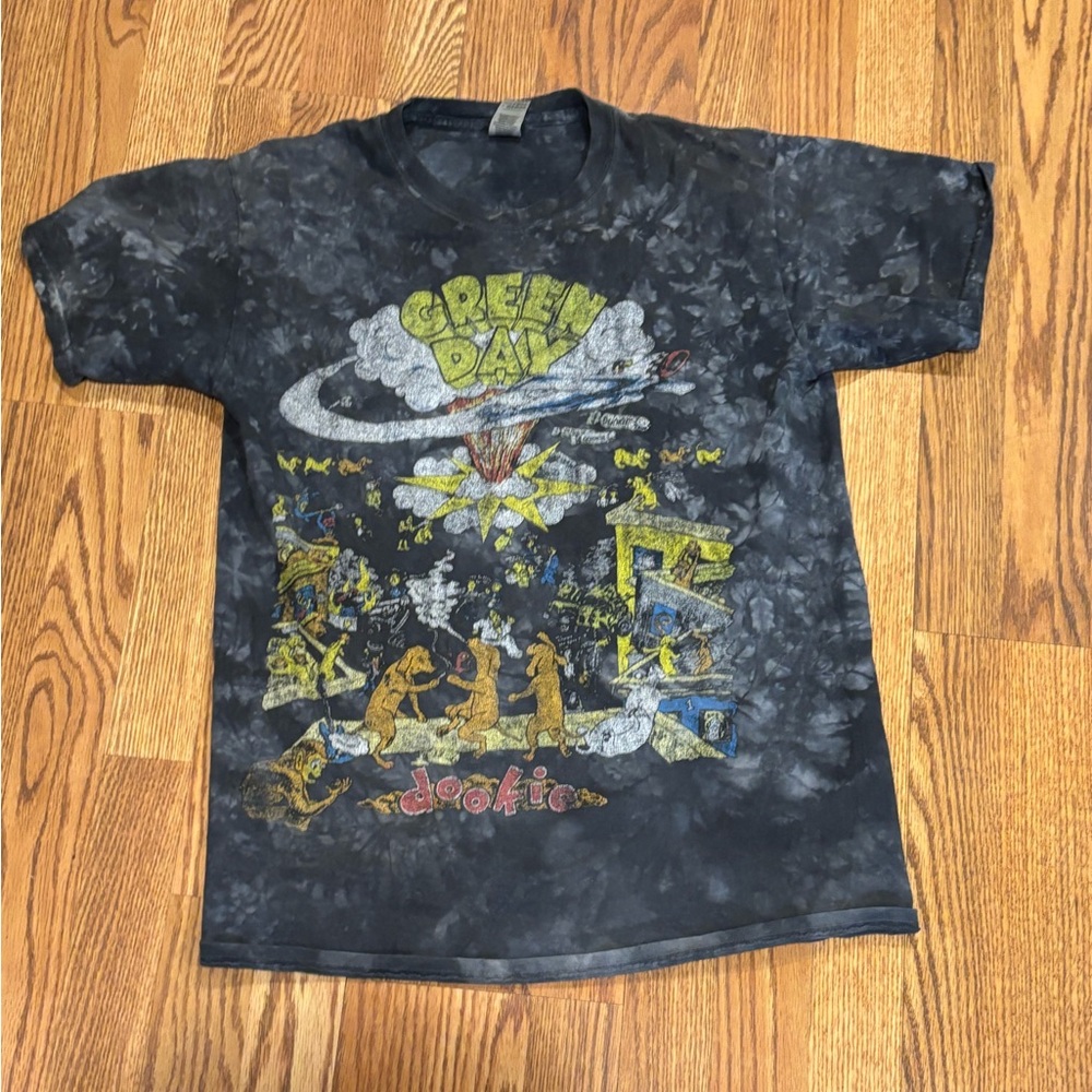 vintage green day band alum tee